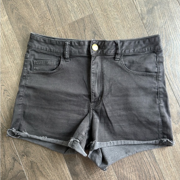 Black Size 12 Super Super Stretch AE Shorts - Picture 1 of 1